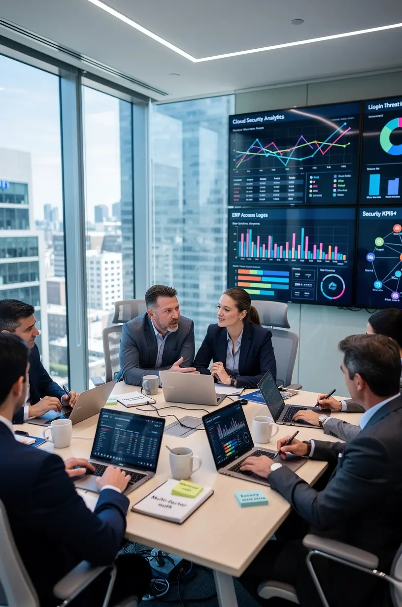 Compliance challenges in cloud-based ERP systems.